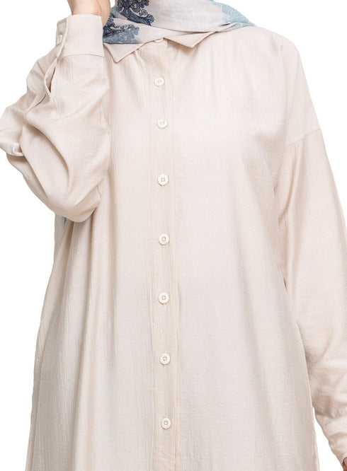 Latte RD-Long Shirt